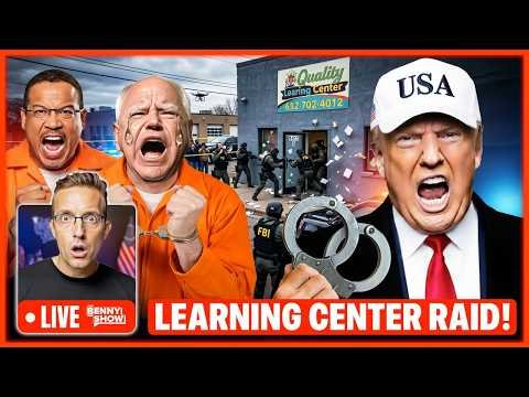 🚨FBI Raids 'Quality Learing Center' in Massive Somali Fraud CRACKDOWN in Minnesota, ARRESTS…