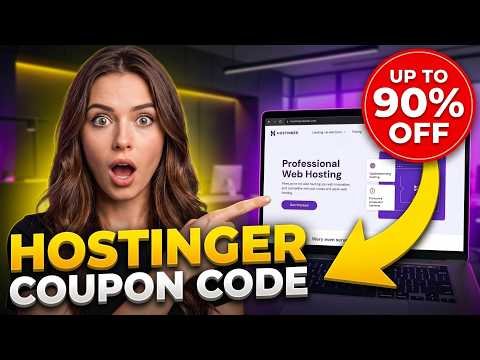 Hostinger Coupon Code 2026 🔥 Get 90% OFF Instantly (TESTED & WORKING!!)