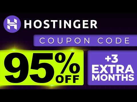 Hostinger Coupon Code 2026| Hostinger Review Summary 2026 | Hostinger Website Builder