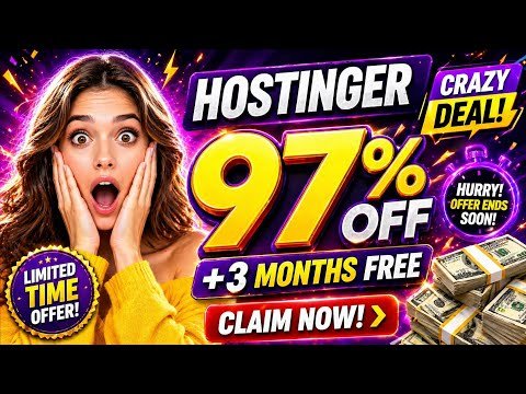 (( WORKING CODE )) Hostinger Coupon Code 2026 🔥| Coupon Code For hostinger | Hostinger