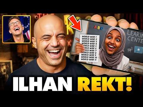 Joe Rogan BREAKS DOWN in Hysterical Laughter  Over Ilhan Omar’s Low-IQ Moment | Try Not to Laugh…🤣