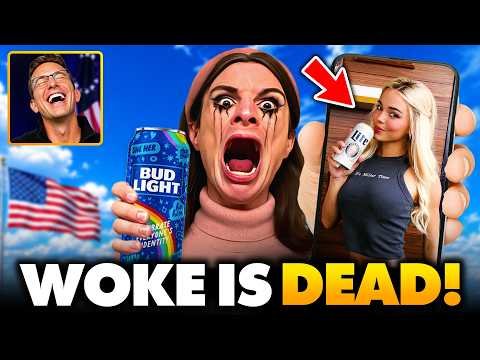 Miller Lite Goes Full Anti-WOKE: Hires Hot Blonde Supermodel as New Spokesperson | Bud Light RAGES 🤬