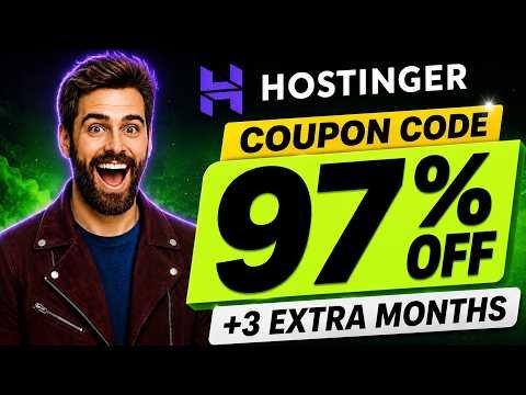 Hostinger Coupon Code Updated | Best Web Hosting for Beginners