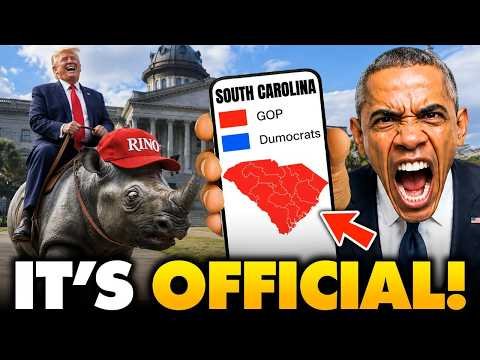 South Carolina Just PASSED New Map to ELIMINATE ALL Democrats | Obama in Pure PANIC Attack
