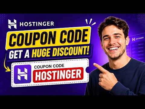 Hostinger Coupon Code 2026 🚀 Get a HUGE Discount + Free Domain (Limited Time!)