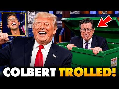 Final Humiliation: Trump Posts Hysterical Colbert Meme That Does MORE VIEWS Than Colbert’s Last Show