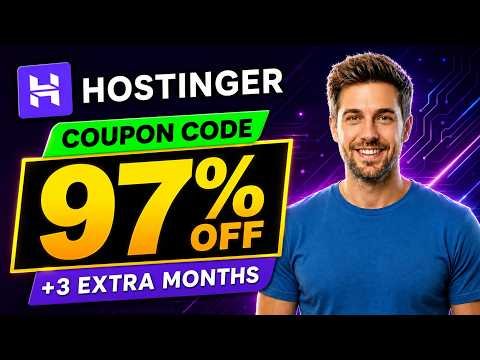 Hostinger Coupon Code with EXTRA 20% Discount | Hostinger Website Builder Offer | Biggest Discount