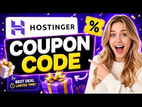 Hostinger Coupon Code 🔥 Get Huge Discount + Free Domain Today