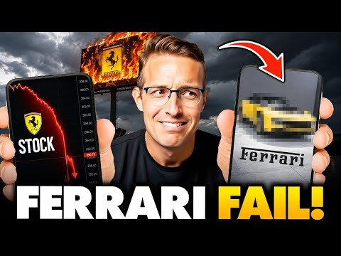 Ferrari Stock CRASHES After Woke Rebrand | Mercilessly ROASTED For Releasing WORST Car In History…