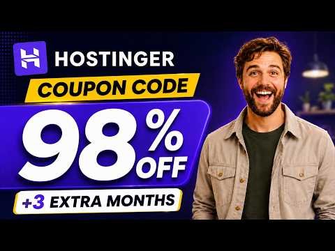Hostinger Coupon Code Today | BEST WordPress Hosting | SAVE EXTRA 20% DISCOUNT