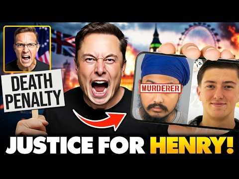 Elon Musk and U.K. Politicians Demand DEATH PENALTY For Migrant as Murder Bodycam Video SHOCKS World