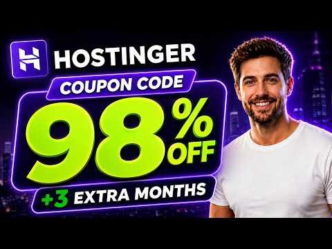 Hostinger Coupon Code 2026 | Hostinger Review | Hostinger Website Builder | Best Web Hosting