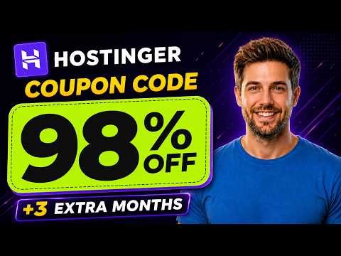 Hostinger Coupon Code 2026 | Hostinger Review | Hostinger Website Builder | Best Web Hosting