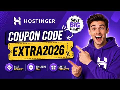 Hostinger Coupon Code 2026 🔥 Best Discount + Exclusive Deal (Save BIG Today!)