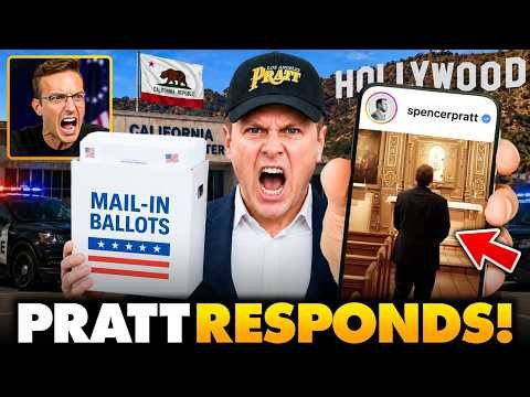 Spencer Pratt BREAKS SILENCE in Chilling Response To L.A. Fraud | Election Theft Evidence Goes VIRAL