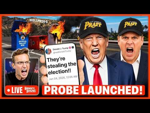🚨Trump Announces Federal Investigation of California Election CHEATING, New Ballot Dumps: 'Rigged!'