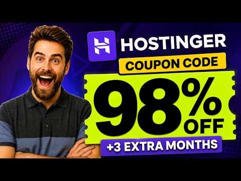 Hostinger Coupon Code Today | SAVE More With Hostinger Review | Hostinger Website Builder
