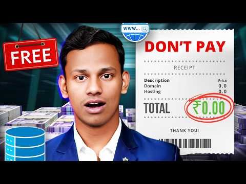 Free Website Hosting + Free Domain 🔥 Basic Full Tutorial