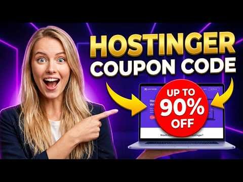 Hostinger Coupon Code 2026 – Get Up to 90% OFF Hosting + FREE Bonuses (Verified)