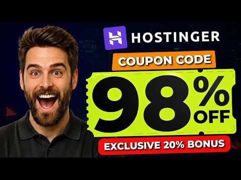 Hostinger Coupon Code 2026 | Hostinger Website Builder | EXCLUSIVE 20% ADDITIONAL Hostinger DISCOUNT