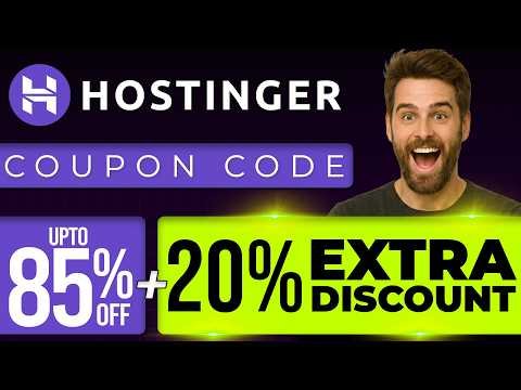 Hostinger Coupon Code 2026 | Hostinger Review | Hostinger Website Builder | 20% EXTRA DISCOUNT