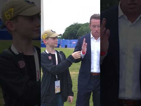 Benny Johnson being Interviewed by a kid!