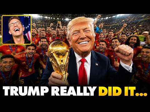 What Trump Secretly Just Did With Spanish World Cup Champions Will Cause An INTERNATIONAL Incident…🤣