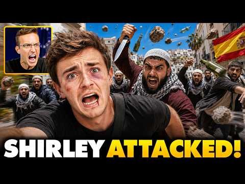 🚨Muslim Mob Tries To STAB and STONE Nick Shirley To DEATH Live On-Camera in Europe…Runs For His LIFE