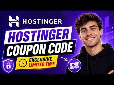Hostinger Coupon Code 2026 🔥 Exclusive Discount | Limited Time Deal (Save Big Today)