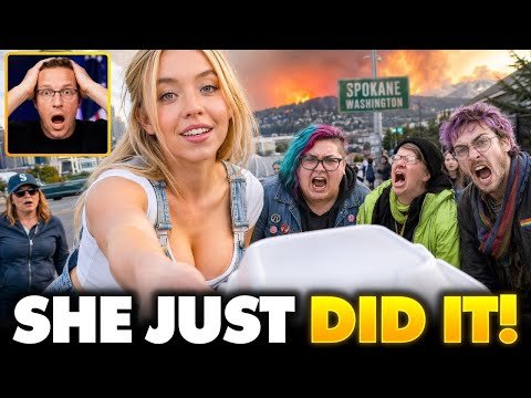 Americans Homes Burn Down…Then Sydney Sweeney Secretly Shows Up to SERVE Them