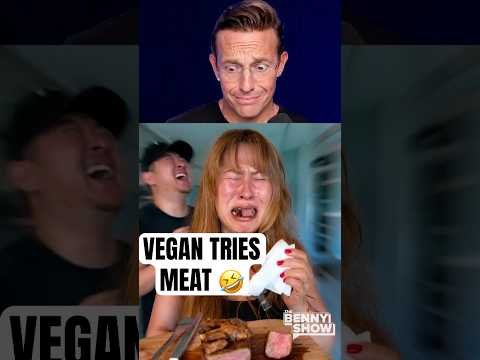 When a Vegan Tries Meat…