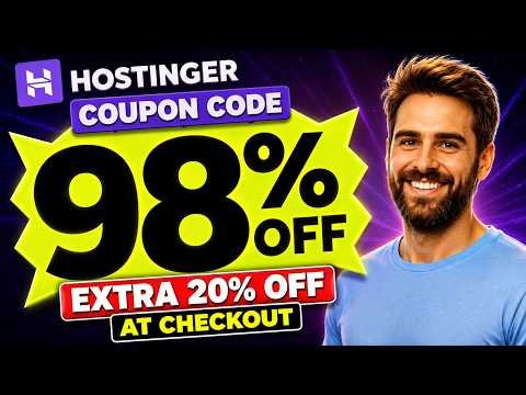 Hostinger Coupon Code 2026  💥 EXCLUSIVE 20% Hostinger Discount Code | VERIFIED Hostinger Promo Code