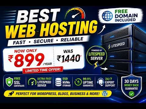 Best Web Hosting 2026 🔥 Cheap Hosting for WordPress | Fast & Reliable Hosting Review