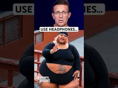Obese Black Chick Wages WAR on Your Ears