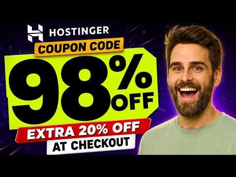 Hostinger Coupon Code 2026 | Hostinger REVIEW 💥 EXCLUSIVE 20% Hostinger Promo Code