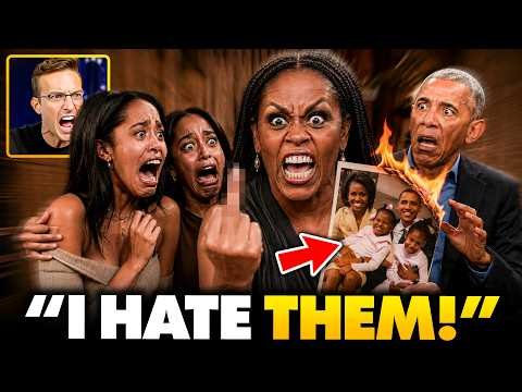 Michelle Obama Finally Tells The Dark TRUTH About Her Kids in Psychotic Breakdown Live: ‘HATE Them!’