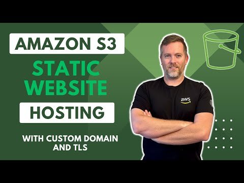 Amazon S3 – Static Website Hosting with Custom Domain and TLS