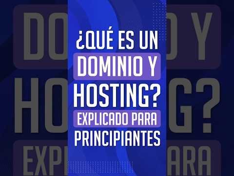 🤔 ¿Dominio vs Hosting? ¡La Explicación FÁCIL que Necesitas! 🏠💻