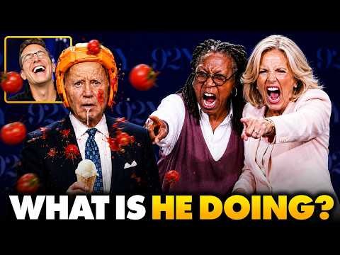 Final Humiliation: Joe Biden Screamed Offstage By Furious WIFE and Whoopi | Security DRAGS Joe Away…