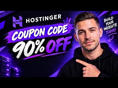 Hostinger Coupon Code 2026 – Save More on Web Hosting!