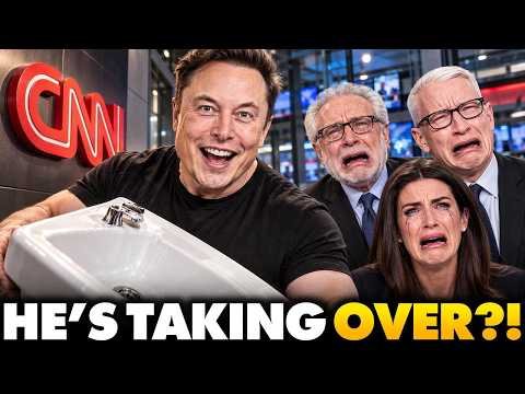 🚨Elon Musk Just Announced As New Owner Of CNN?! Yep. Lib Reporters RAGE QUIT as Trump Donors PURGE…