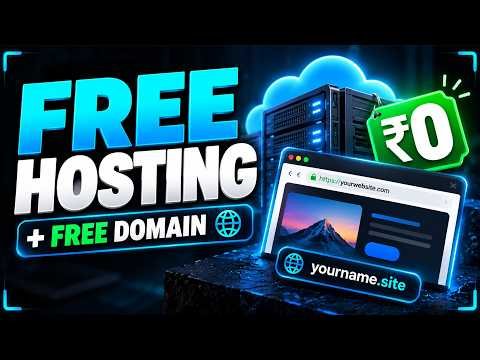 Free Web Hosting + Free Domain 🔥 Host Your Website for FREE in 2026 | ₹0 Hosting