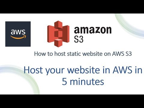 How to host a static website on AWS S3 | Host your static website on AWS S3 in 5 minutes