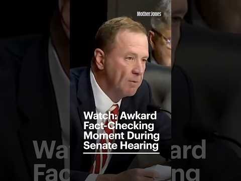 It Looks Like This Senator Needs Better Fact-Checkers