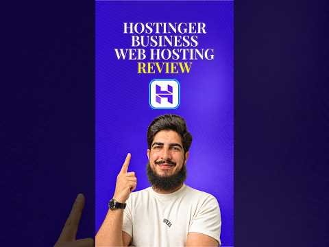 Hostinger Business Web Hosting Review 2026