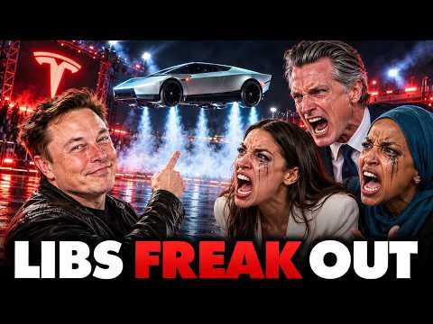 Libs Throw Hysterical Public MELTDOWN Over Elon Musk's FLYING Car. Internet BRUTALLY Roasts Them 🤣