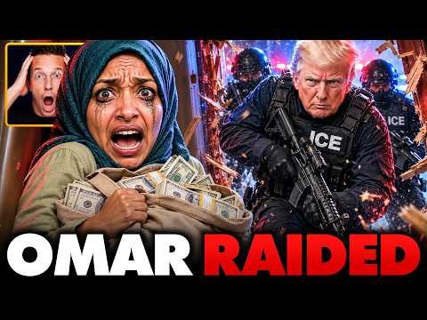 🚨Ilhan Omar RAIDED by The Feds! ICE Agents Kick Her Door In, STORM Her Home…Deportation Next!?