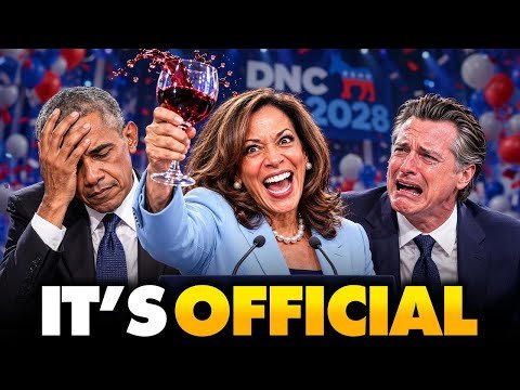 Drunk Kamala Harris Just ACCIDENTALLY Announces 2028 Campaign In Most CRINGE Way Possible…