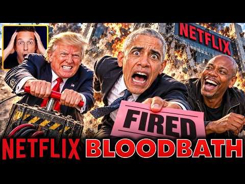 Netflix FIRES Obama! Thousands of Other Woke Staff GONE in BLOODBATH…Streamer PANICS, Bankruptcy?!