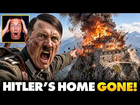 Hitler’s Home ‘The Eagles Nest’ Set ABLAZE in Arson…Destroyed Forever🔥